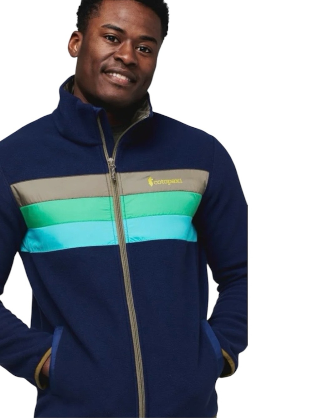 Cotopaxi Men’s Navy Blue Teca Full Zip Fleece XL